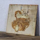 Earthenware tile from the 70s