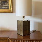 Hollywood regency brass table lamp base, Romeo Rega Italy, 1970s