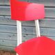 Lot de 4 chaise et une table vintage , années 70