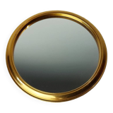 Plateau miroir laiton 1950
