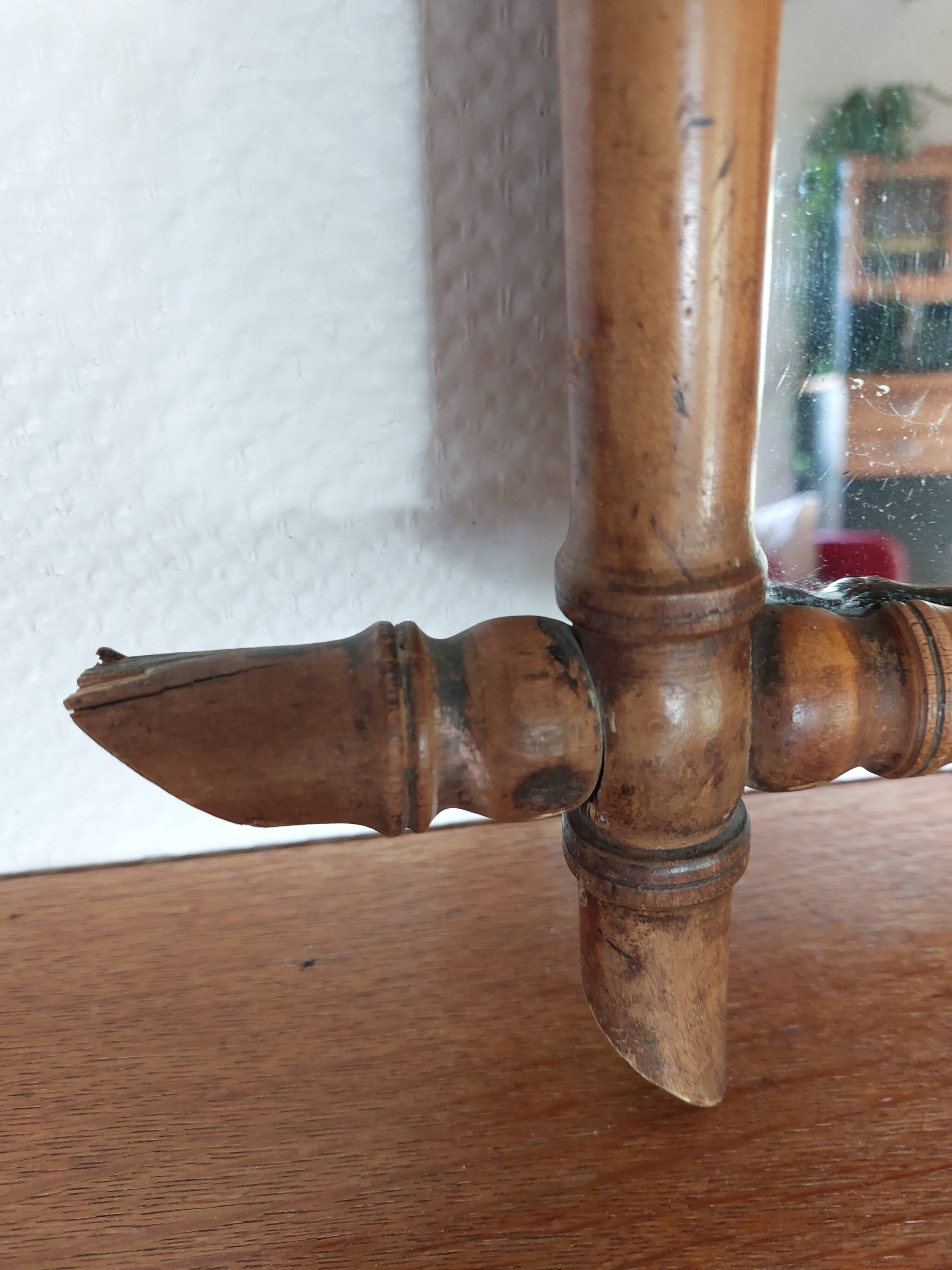 small bamboo mirror, 44 by 39