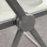 Plia lucite folding chairs Giancarlo Piretti for Castelli set of four