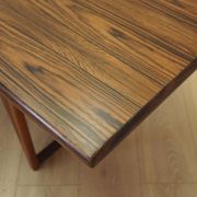 Danish rosewood coffee table with shelf, 1960s