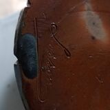 Very beautiful enameled stoneware jug from the 1950s
