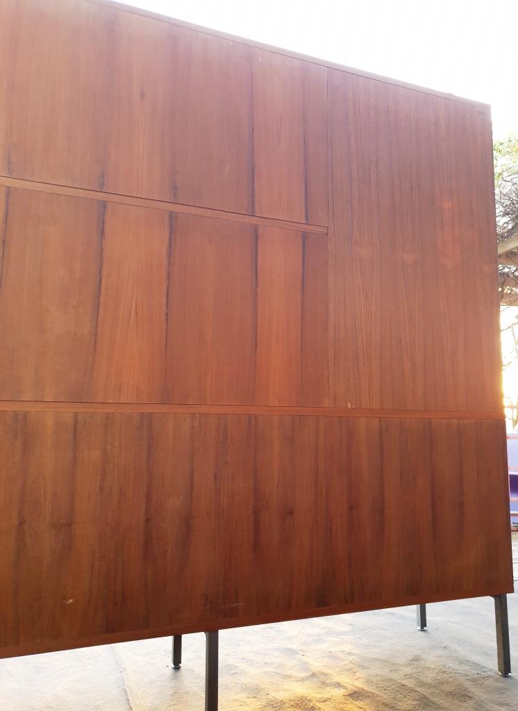 Modular teak furniture 1960 Arnaud design Louis Paolozzi