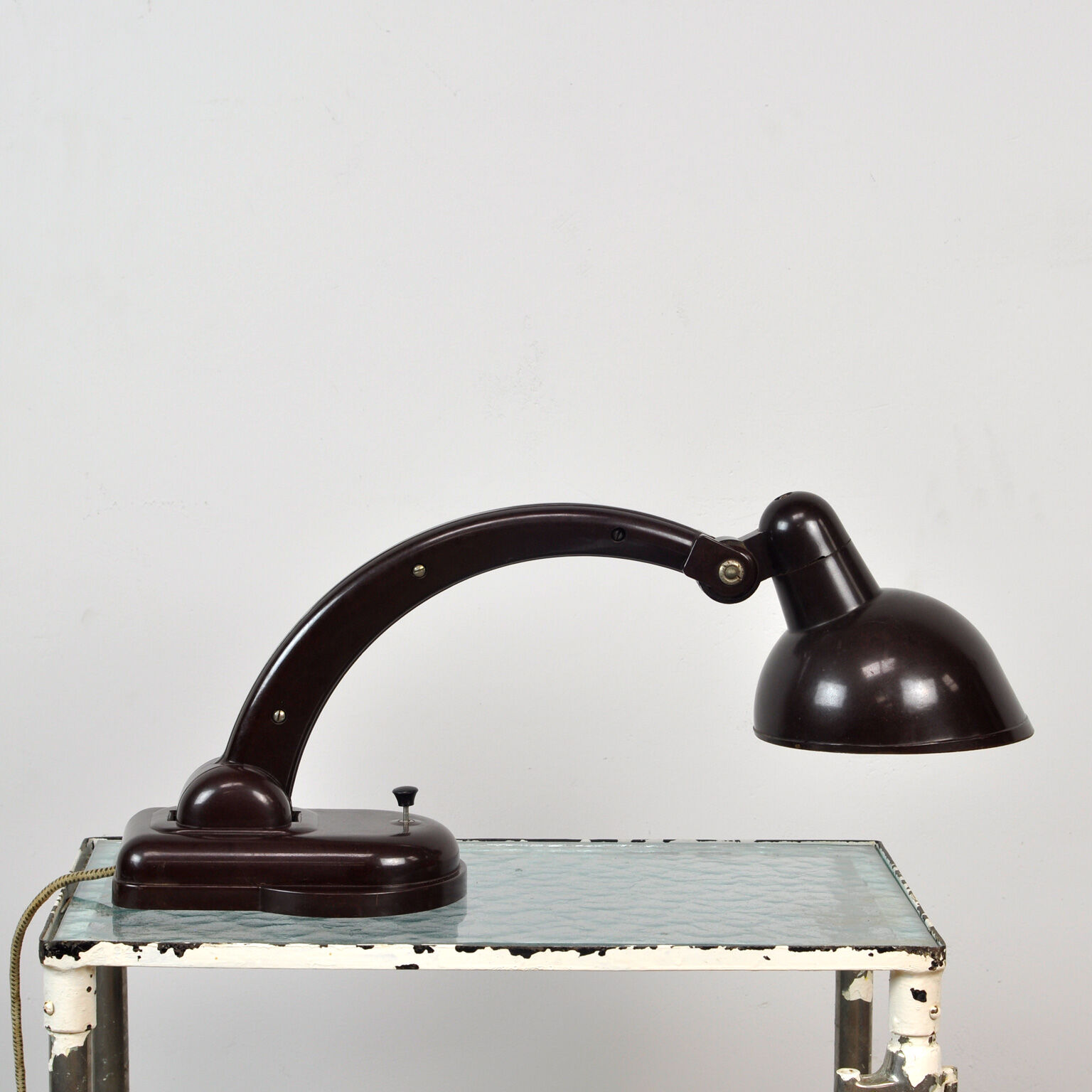 Bakelite Table Lamp By Christian Dell For Heinrich Römmler, 1930s
