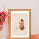 "from back no.1" illustration