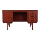 Teak desk, Danish design, 1970s, production: Denmark