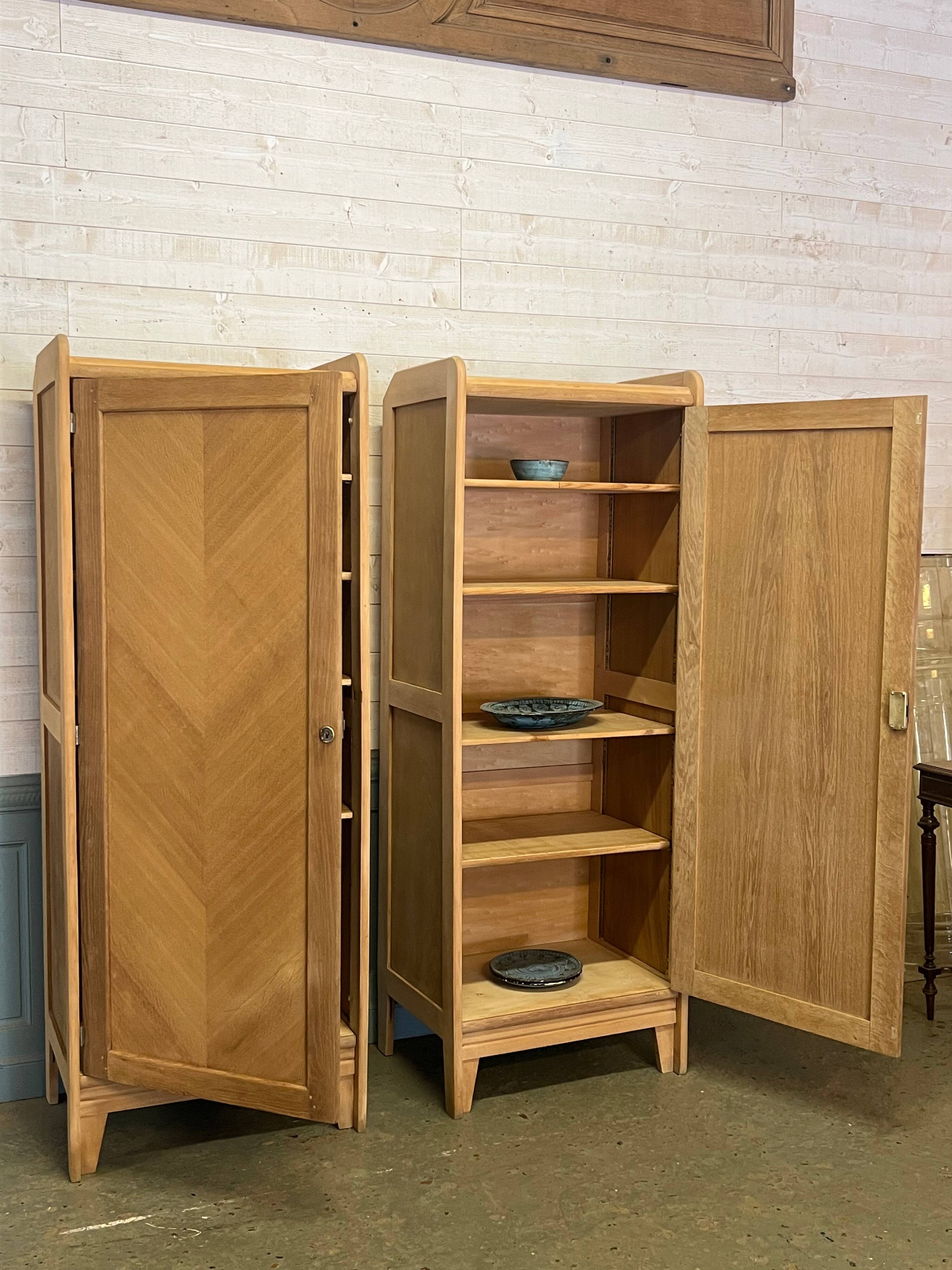 Vintage oak wardrobe
