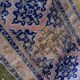 Vintage Turkish handmade rug 142x210 cm