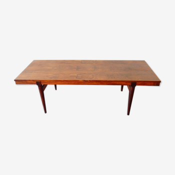 Expandable coffee table in Denmark rosewood