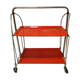 Foldable bar on wheels, Germany, 1970s Bremshey Dinett