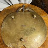 Large brass bowl, in the shape of an apple