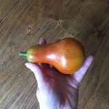 4 decorative wooden fruits