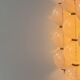 Vintage "Sterrenbeeld" wall lamp, Murano bubbled glass, Raak Netherlands 1960