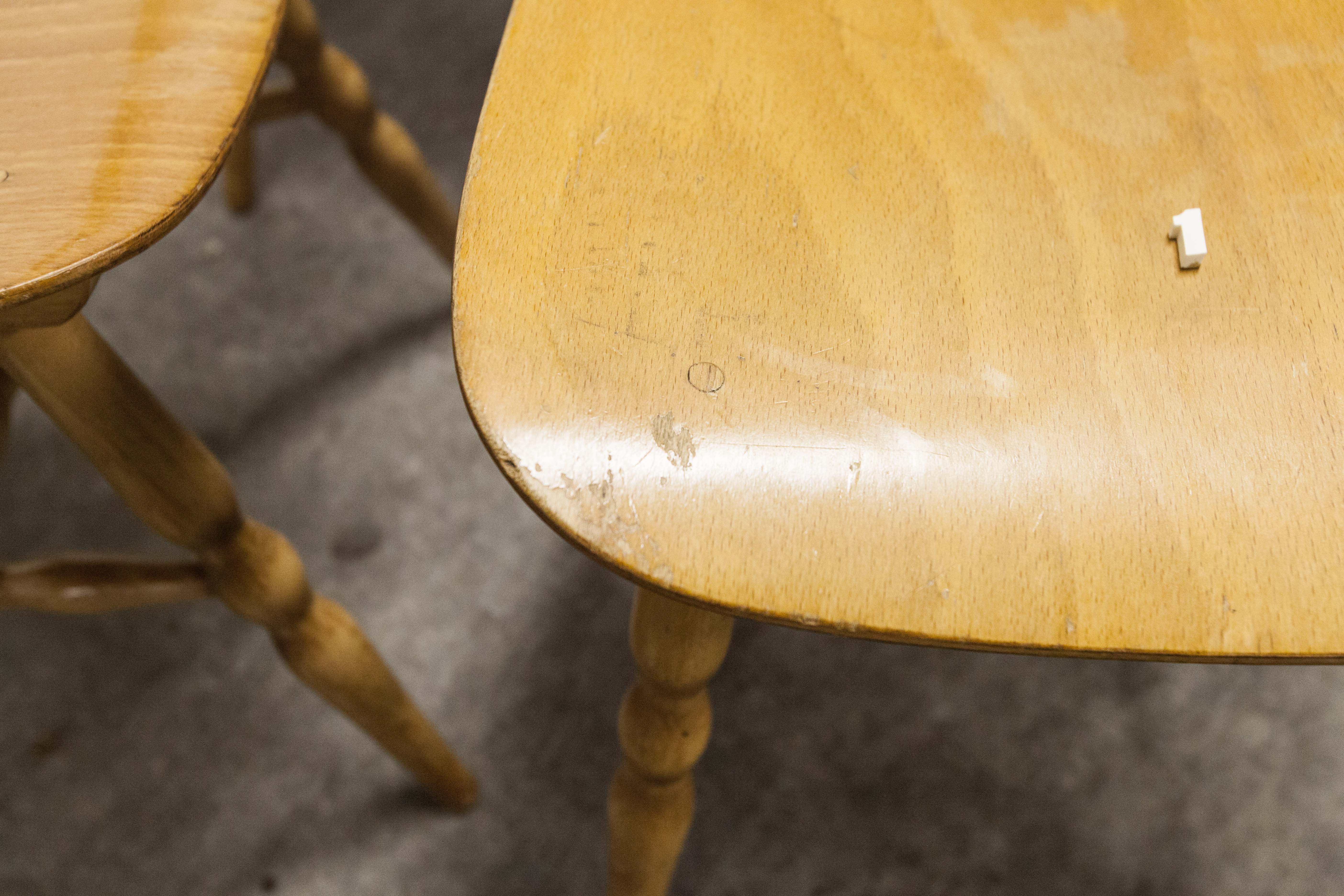 Set of 8 Baumann chairs "Florida"