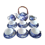 Japanese porcelain tea set