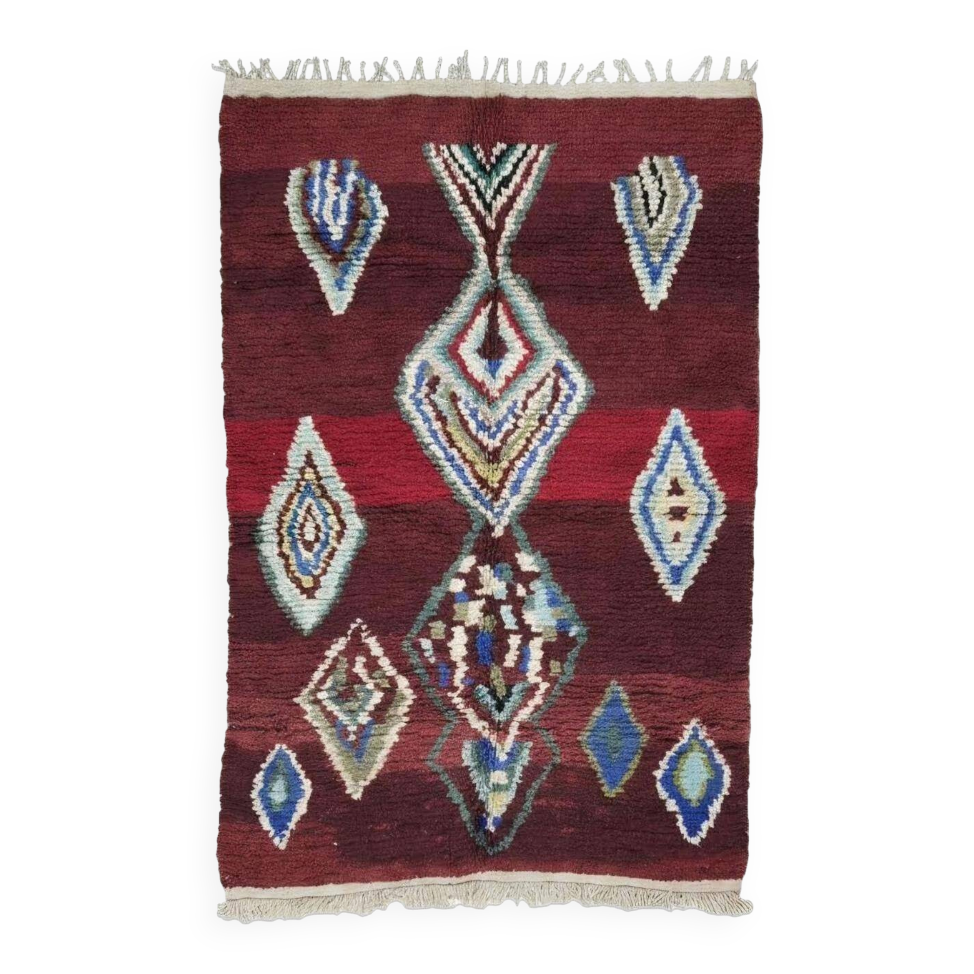 Tapis Berbère Rouge - 260 x 181 cm