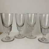 Set of bistro walking glasses
