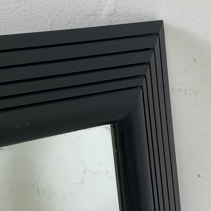 Mirror 40s wood frame in relief