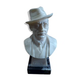 Resin bust by Puccini, marble base