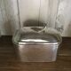 Art deco silver metal box