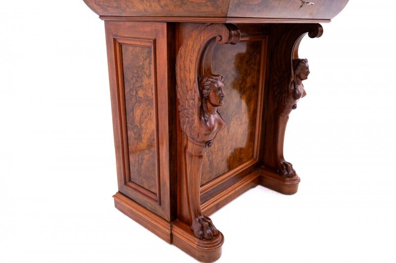 Antique desk from around 1880, England.