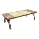 Vintage ceramic coffee table by Jean Gregorieff for Roche Bobois