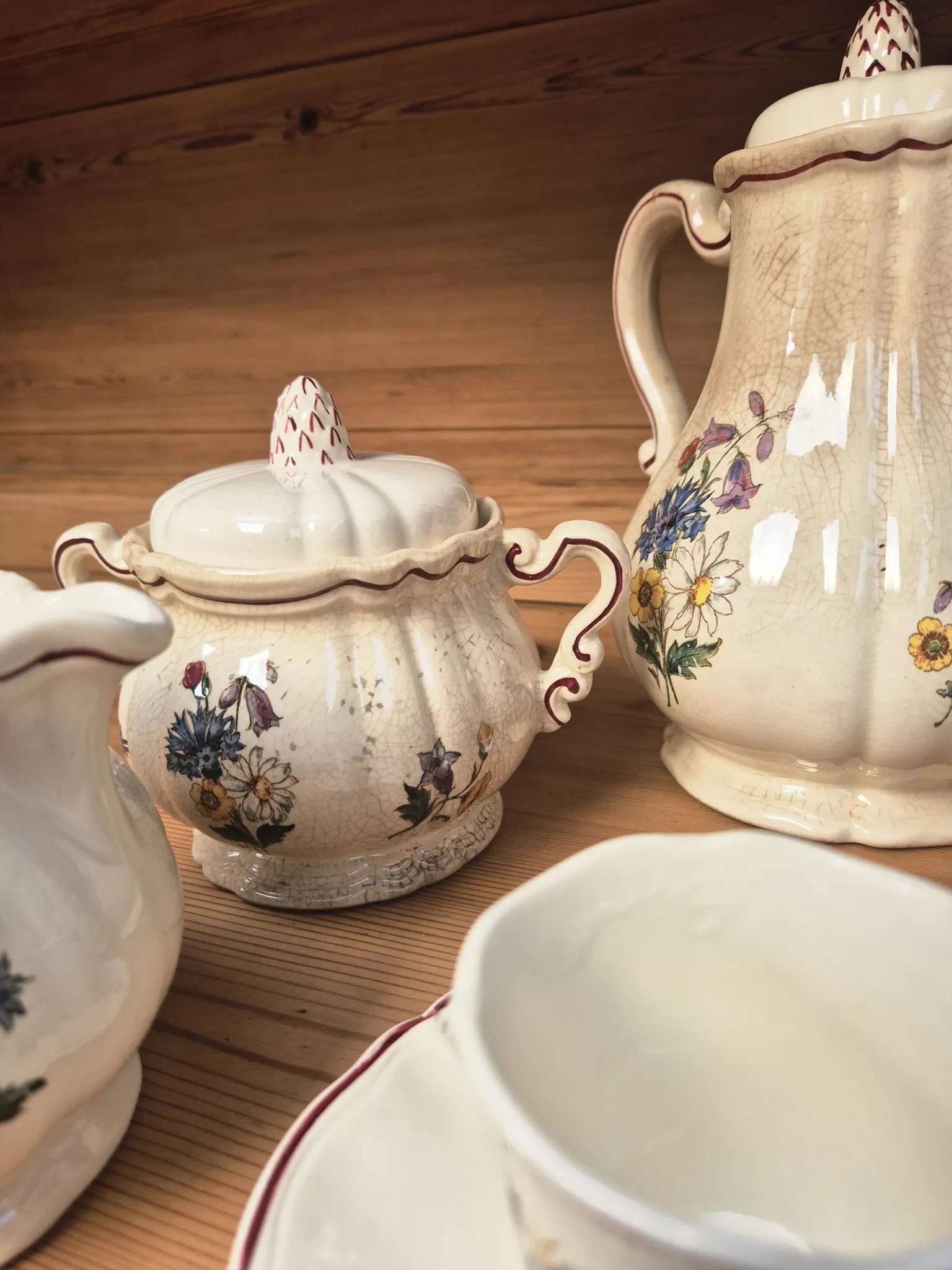 Complete tea and coffee service Sarreguemines