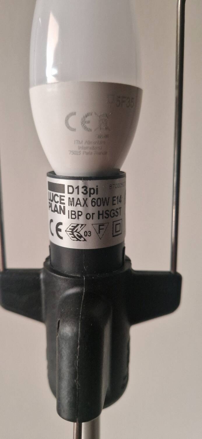 Luceplan D13pi Costanzina lamp - Design Paolo Rizzatto - 1986