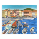 Tableau port de St Tropez