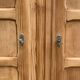 Parisian art deco wardrobe solid raw wood wardrobe