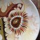 Vintage decorative dish Kerbigot ceramic 20th century