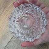 Cendrier en verre moulé