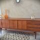 Low teak sideboard Scandinavian design