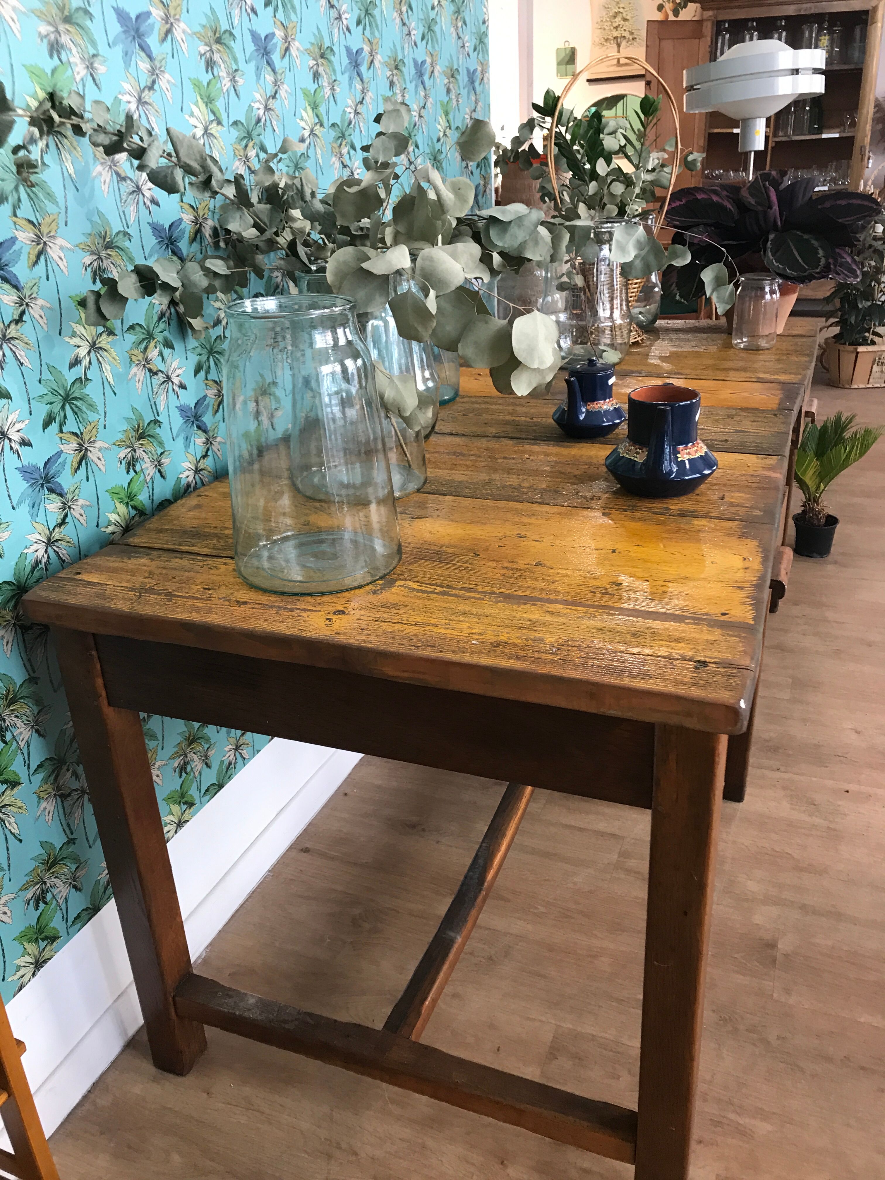 Farm table 2 drawers