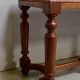 Piano bench in Solid Walnut, Louis XIV style - Mid-19th century