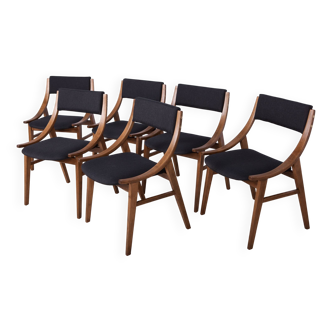 Polish Ski Jumper Chairs from Zamojska, 1970s, Set of 6