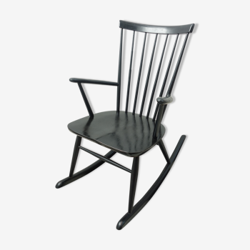 Roland Reiner Black Rocking Chair Black