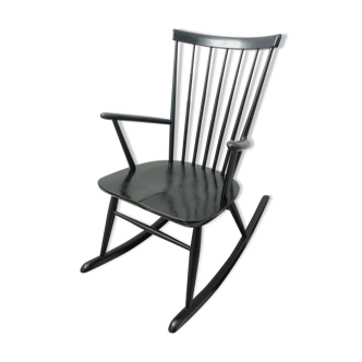 Roland Reiner Black Rocking Chair Black