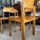 5 vintage stackable chairs — Rainer Schell Schlapp Möbel 1960s