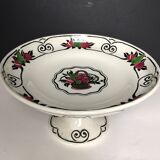 Boch earthenware compotier