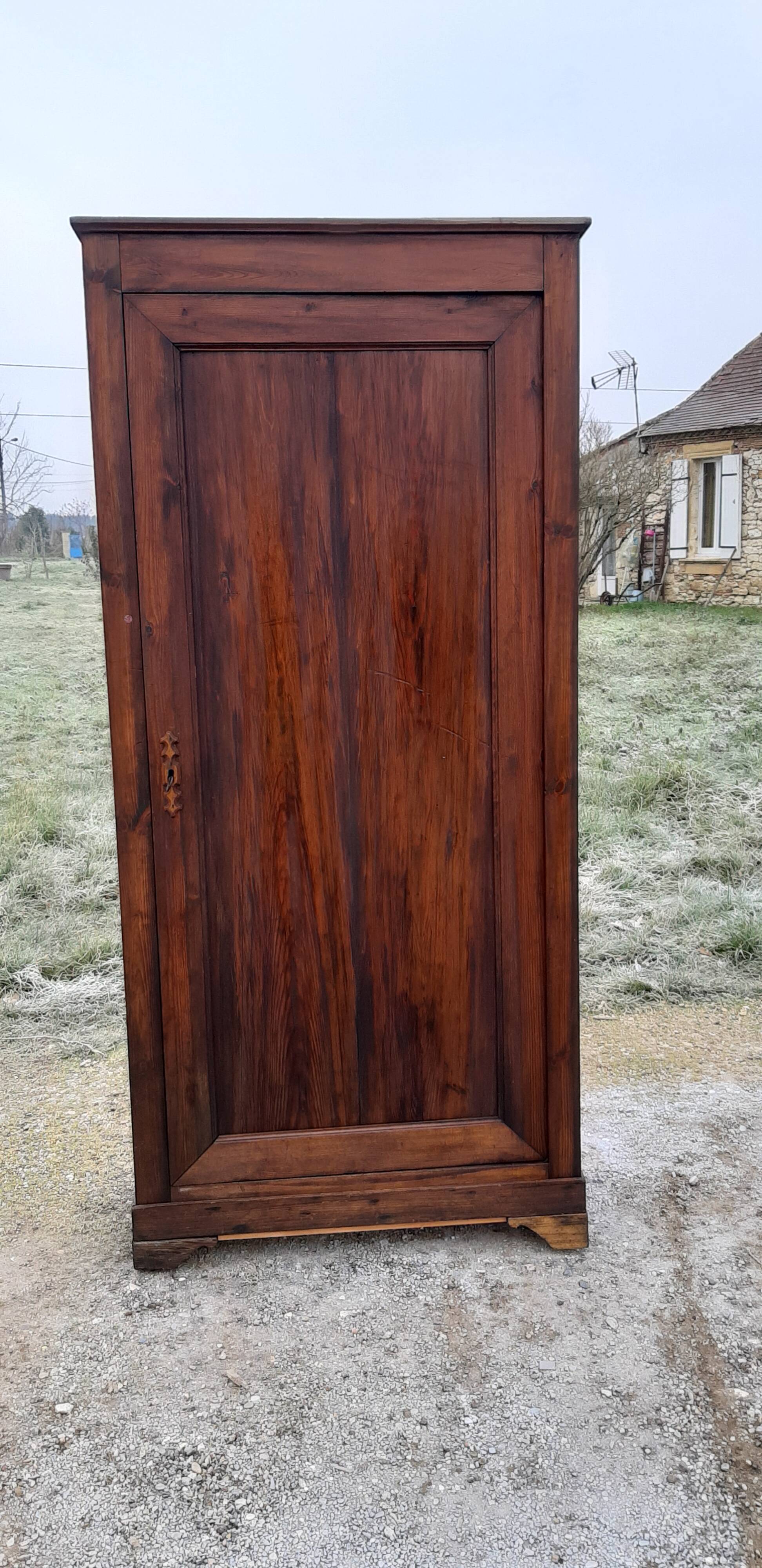 Parisian pine wardrobe