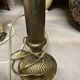 Brass lamp foot
