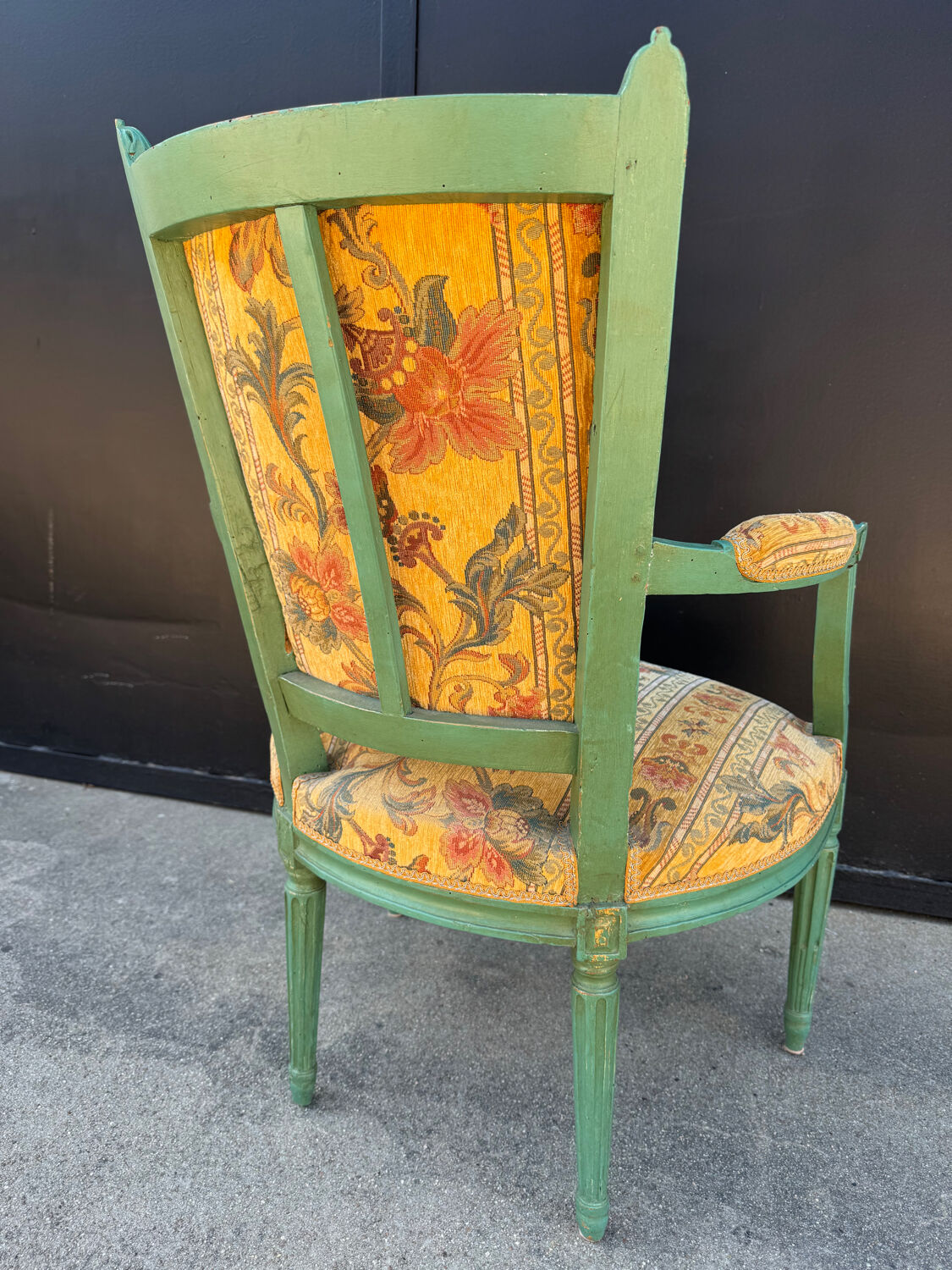 Louis XVI convertible armchair