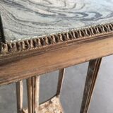 Wood and ceramic side table, 1930