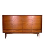 Vintage highboard by wappenmöbel, 1960s