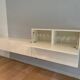 Meubles muraux suspendus presotto – design italien haut de gamme – laque cr