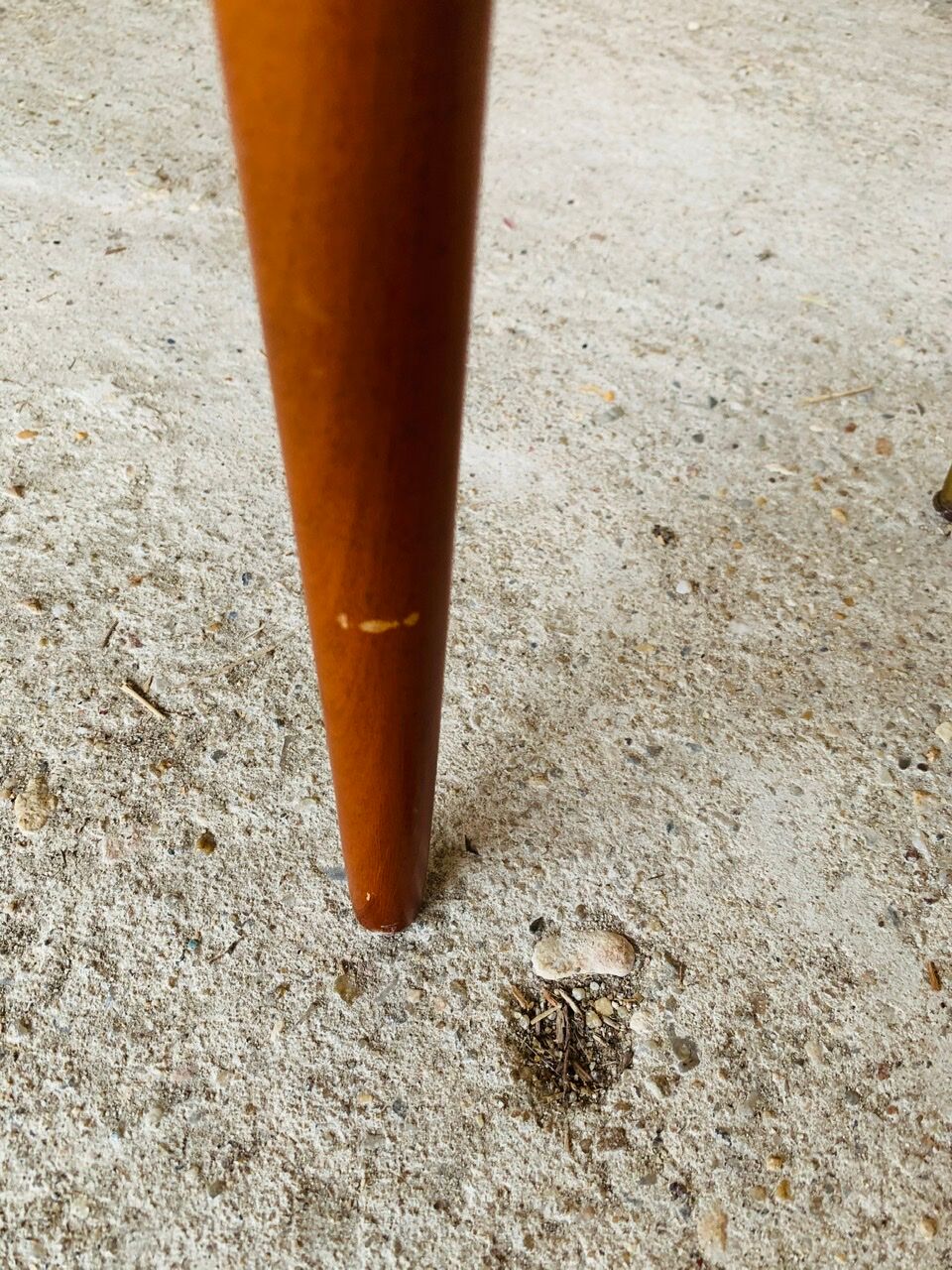 Vintage bedside Scandinavian style 60s