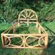 Single rattan bed